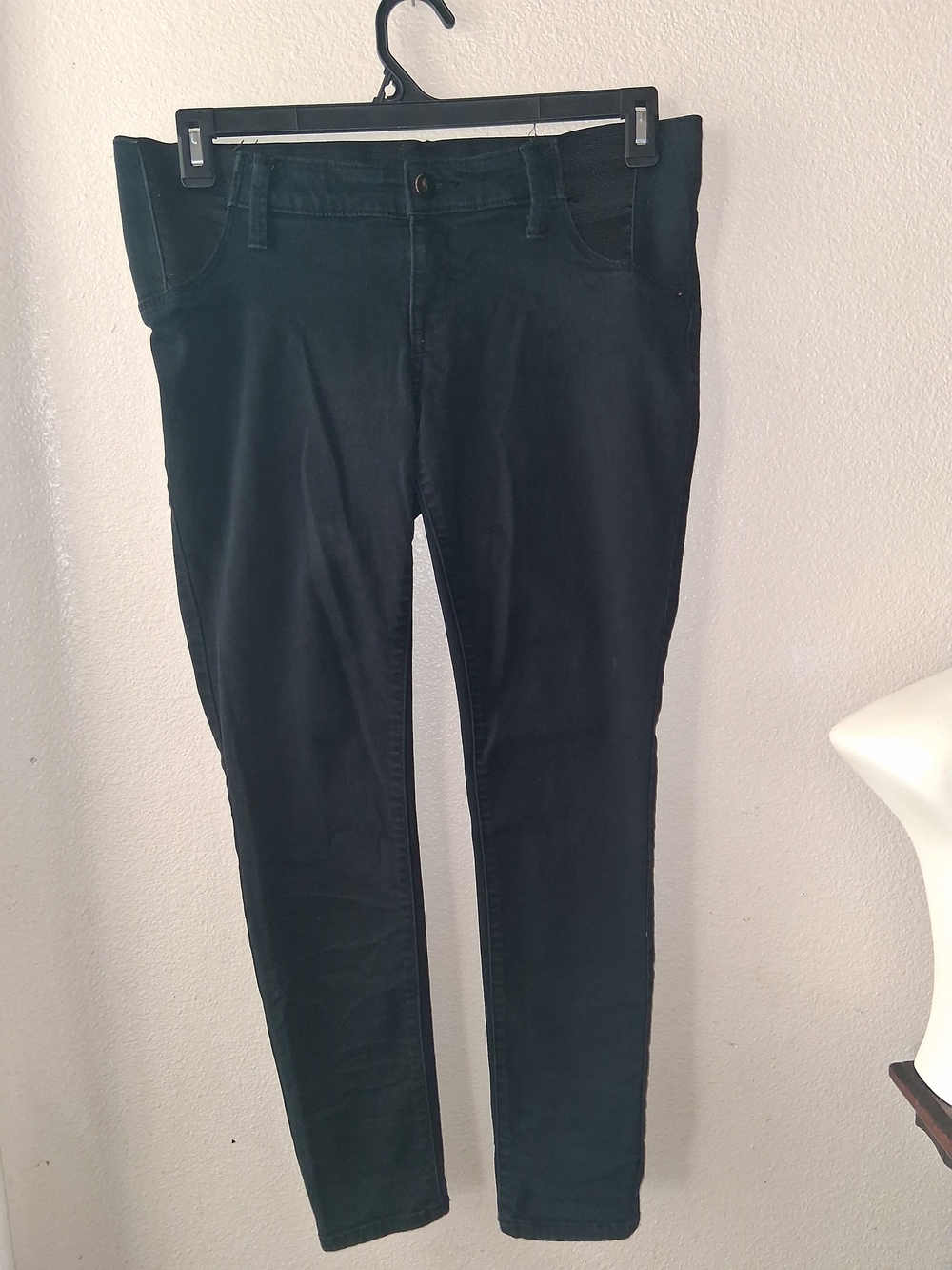 Isabel Maternity by Ingrid & Isabel Black Skinny Maternity Jeans Sz 8